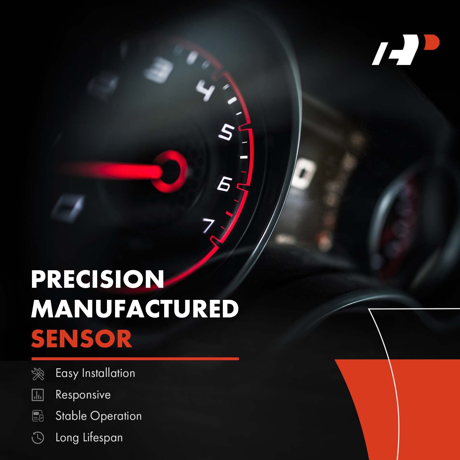A-Premium boxed sensor ready to ship, protecting component during transport
