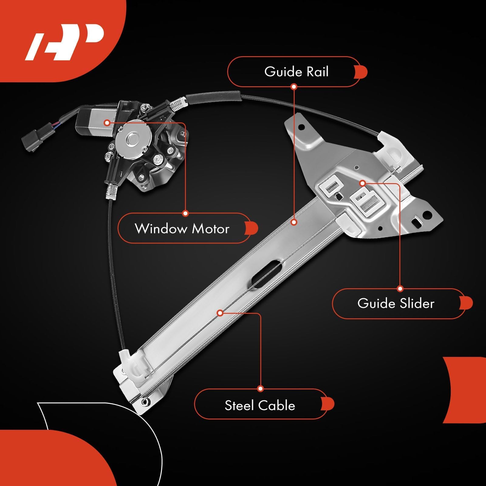 A-Premium packaging and contents showing ready-to-install convenience