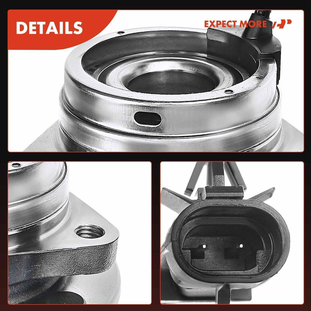A-Premium packaged parts including both hubs and hardware for convenience