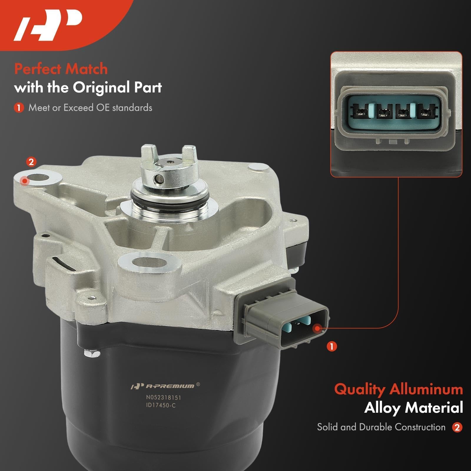 A-Premium packaging and included parts laid out showing complete kit convenience benefit