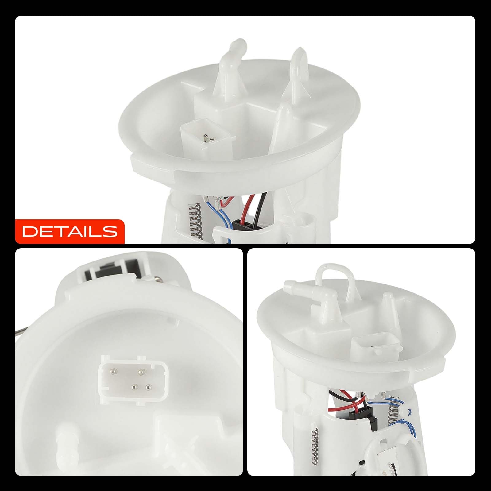 A-Premium packaging and included parts arranged to show complete replacement kit