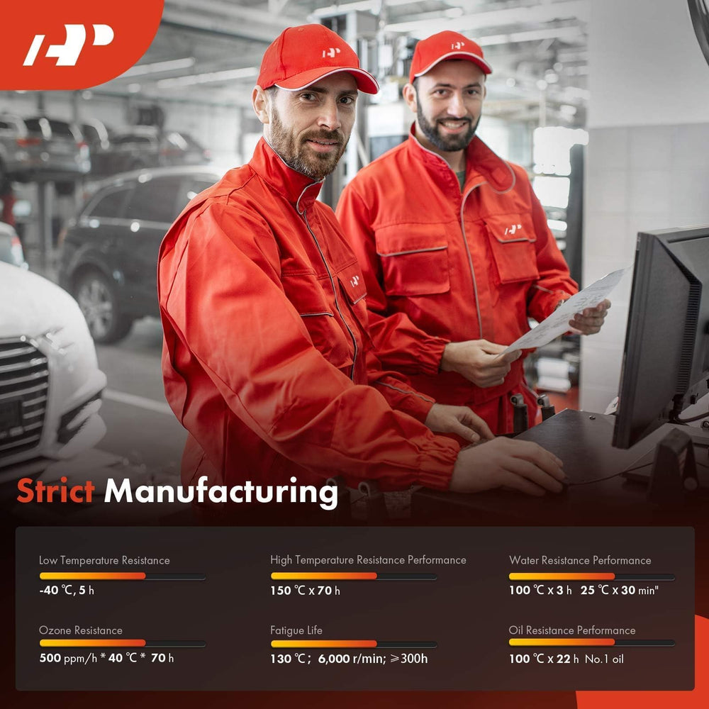 A-Premium label and reference numbers aiding correct part identification