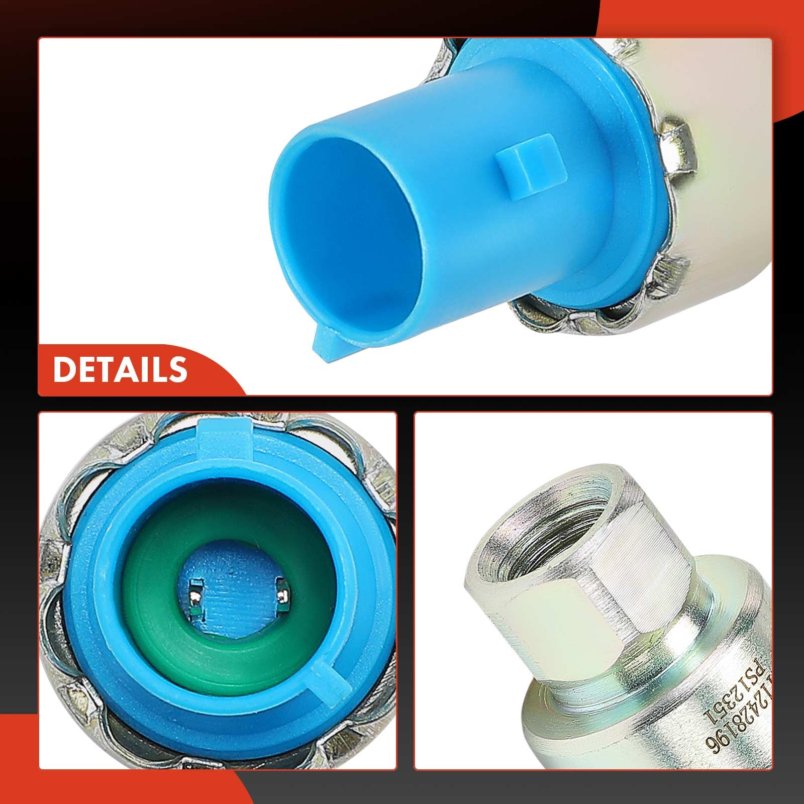 A-Premium retail packaging and label showing reference numbers for correct part selection