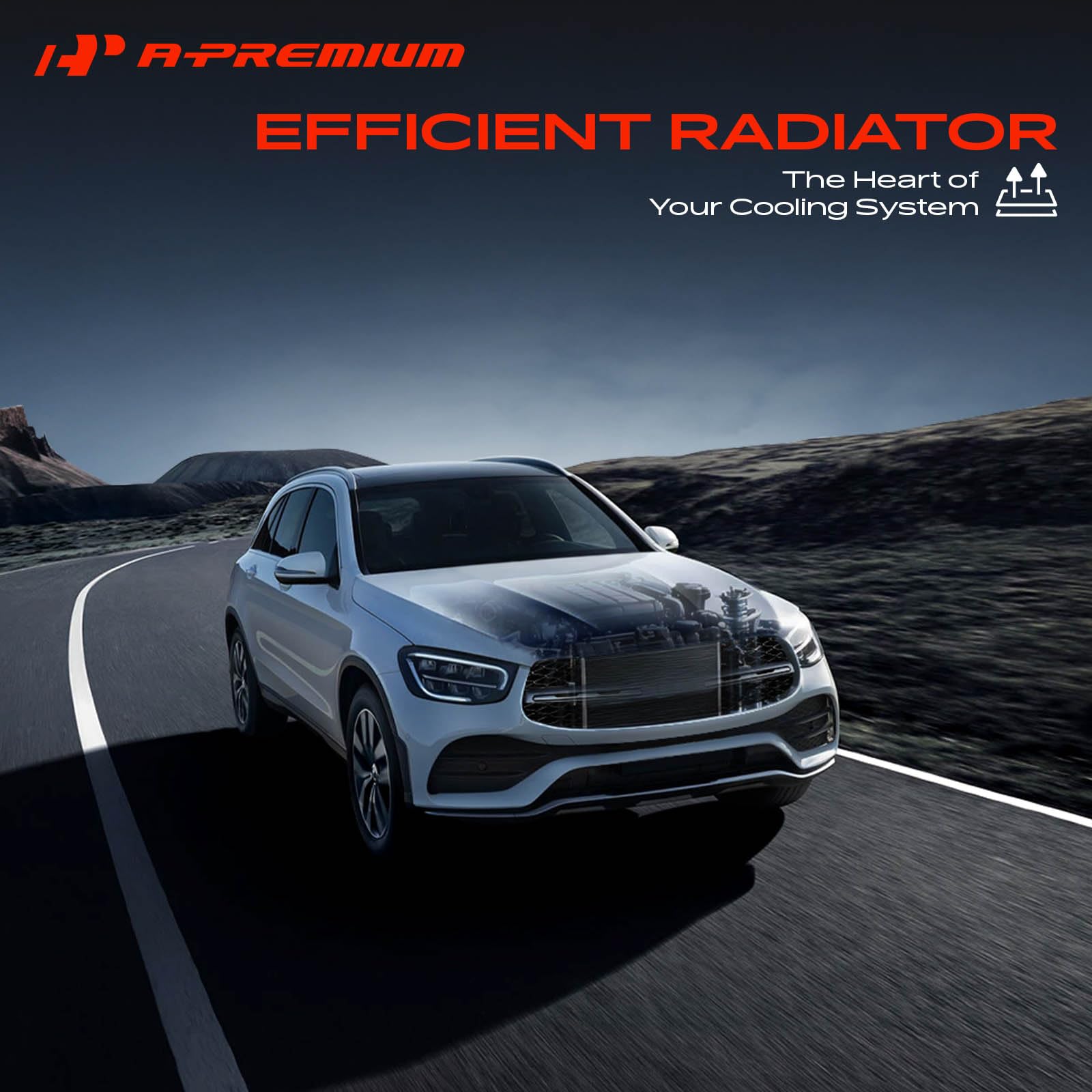A-Premium radiator boxed packaging ready to ship ensuring protected delivery benefit