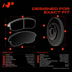 A-Premium ceramic pad face close-up offering quiet, low-dust performance