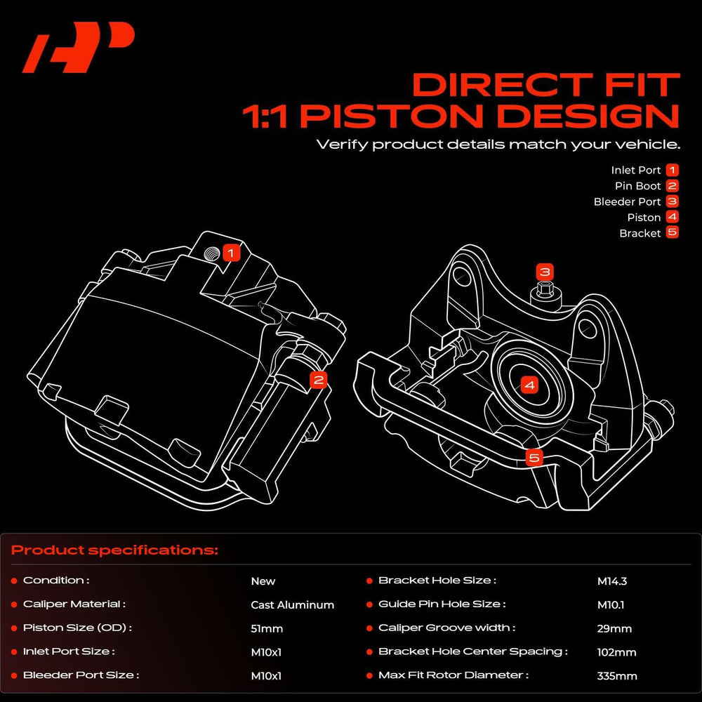 A-Premium close-up of phenolic piston demonstrating corrosion resistance and reliable response