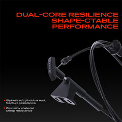 A-Premium plastic-coated sleeve detail highlighting corrosion resistance and smoother routing