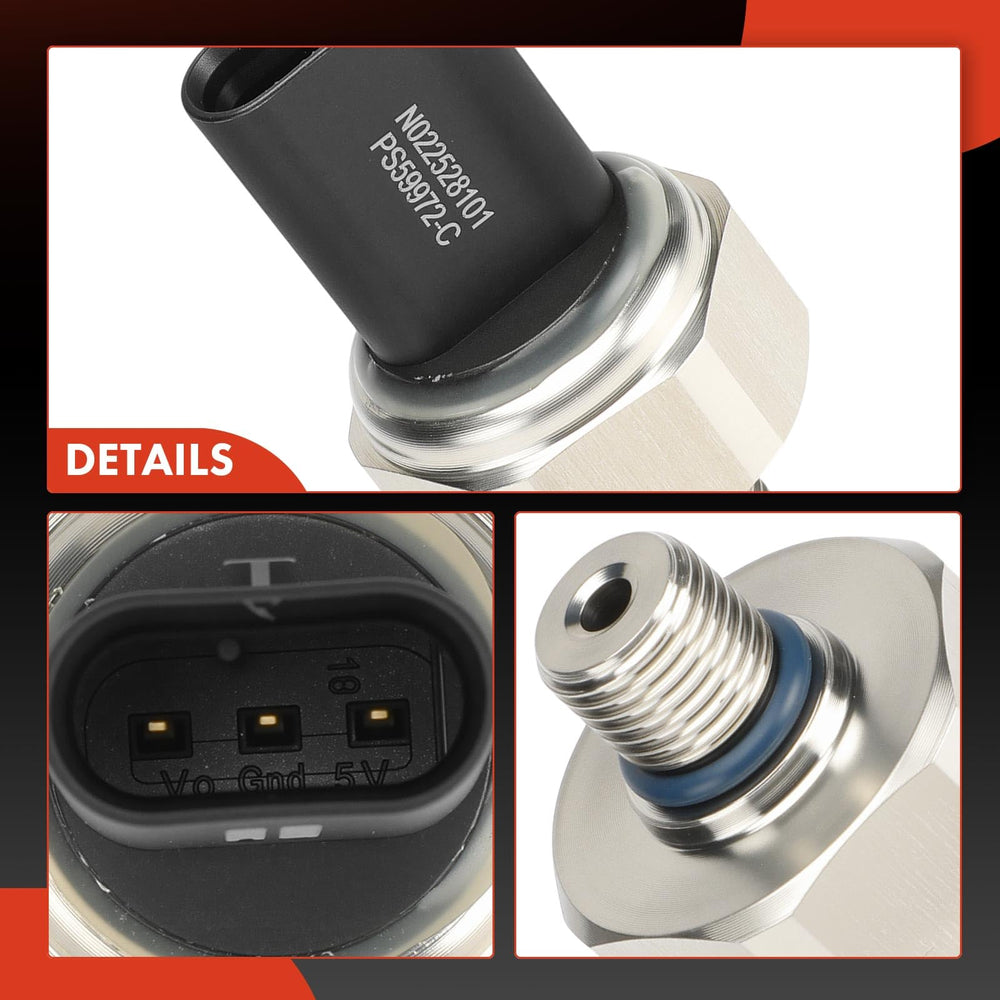 A-Premium sensor angle highlighting O-ring seal for leak-resistant performance