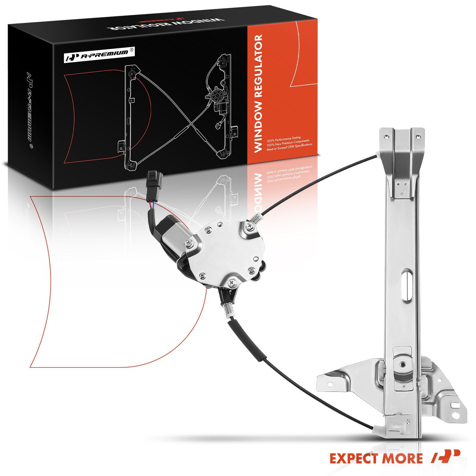 A-Premium professional installation shot showing fast, clean replacement