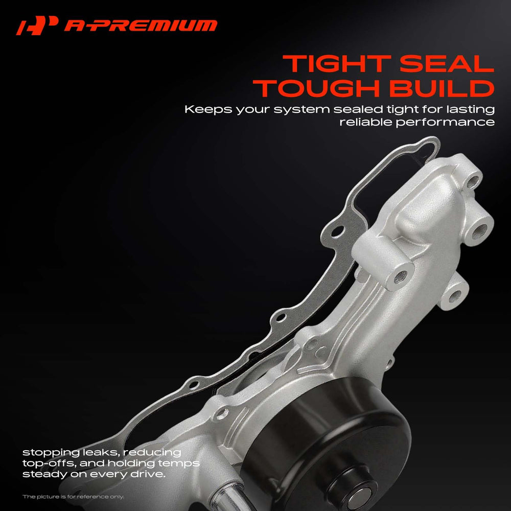 A-Premium pump installed in engine bay demonstrating correct fit and restored circulation