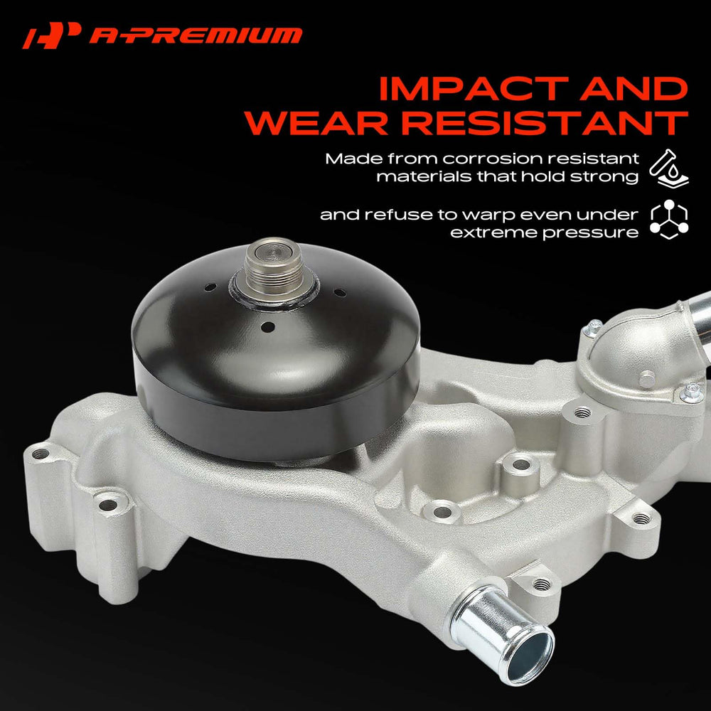 A-Premium pump side profile demonstrating corrosion-resistant housing for long service life
