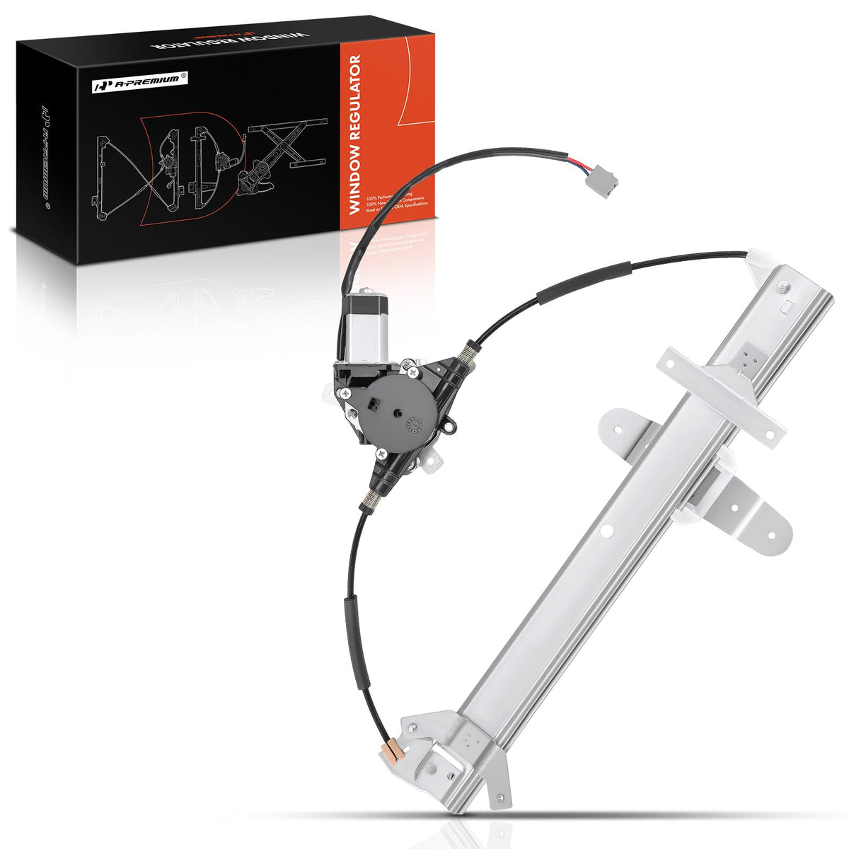 A-Premium front view of rear driver-side assembly showing full fit and direct replacement benefit