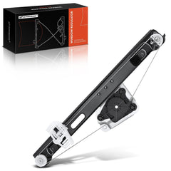 A-Premium rear driver side front view showing full regulator for precise fit