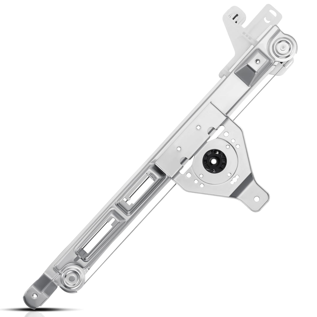 A-Premium rear driver-side regulator front view showing fit and durability