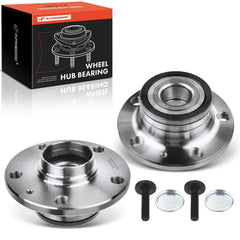 A-Premium rear hub assembly front view showing solid fitment and reliability