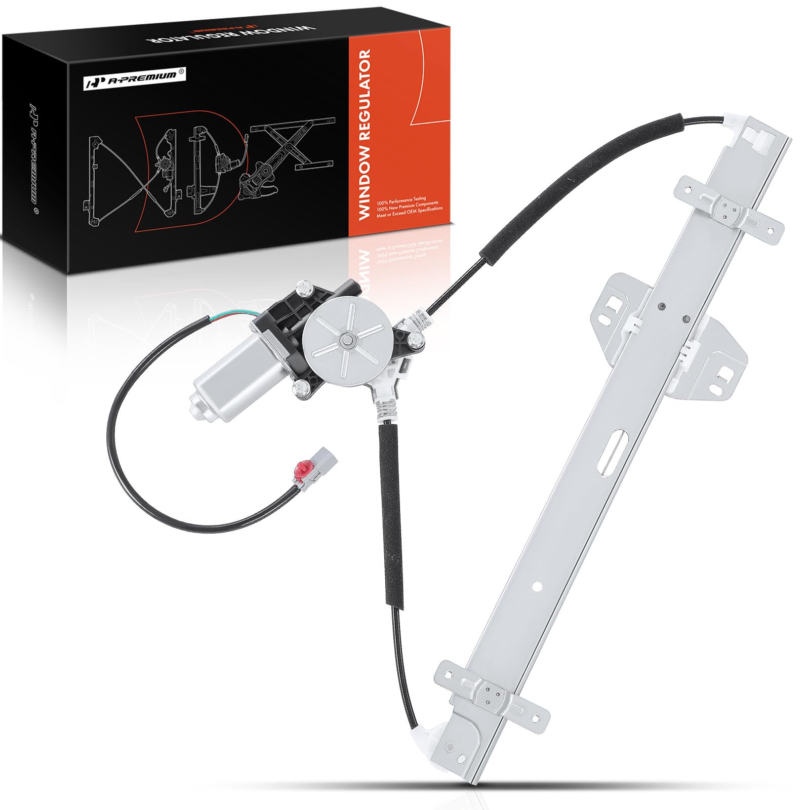 A-Premium rear left assembly front view showing fit and reliable performance