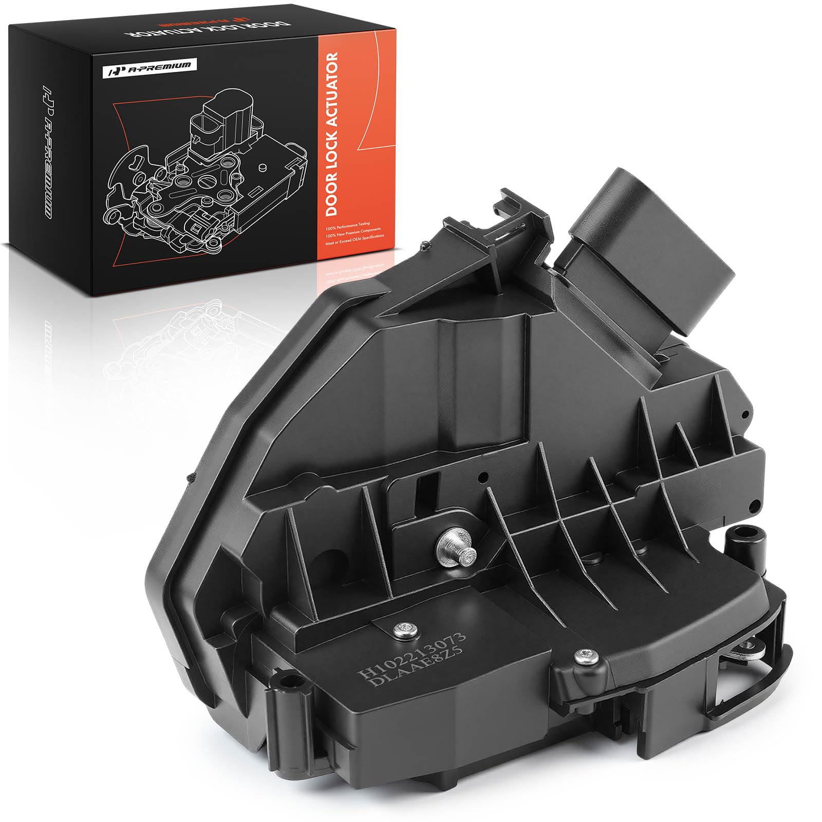 A-Premium front view of rear right actuator showing robust fitment benefit
