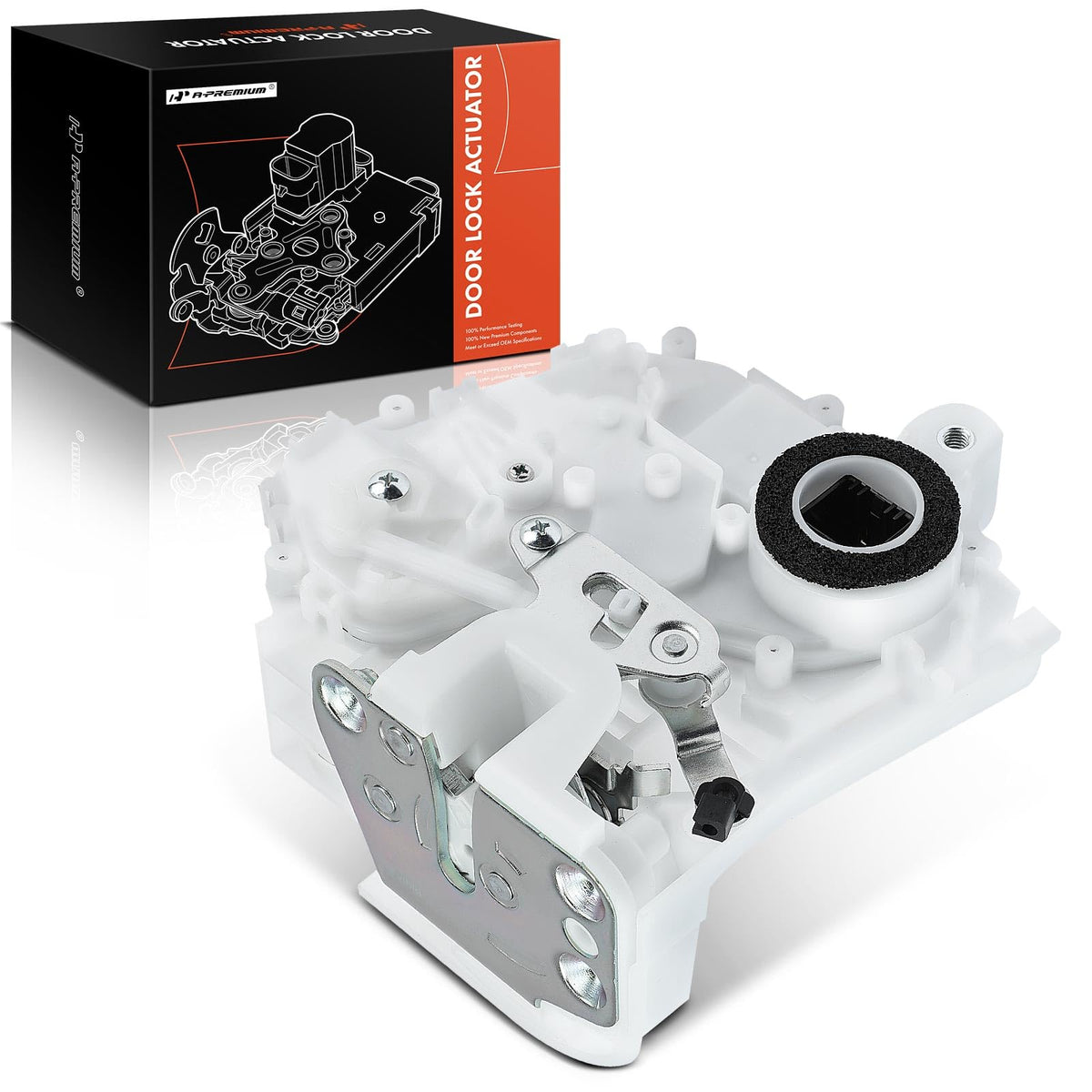 A-Premium rear right actuator front view showing fit and ready-to-install benefits