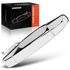 A-Premium rear right handle front view showing chrome appearance and direct-fit benefit