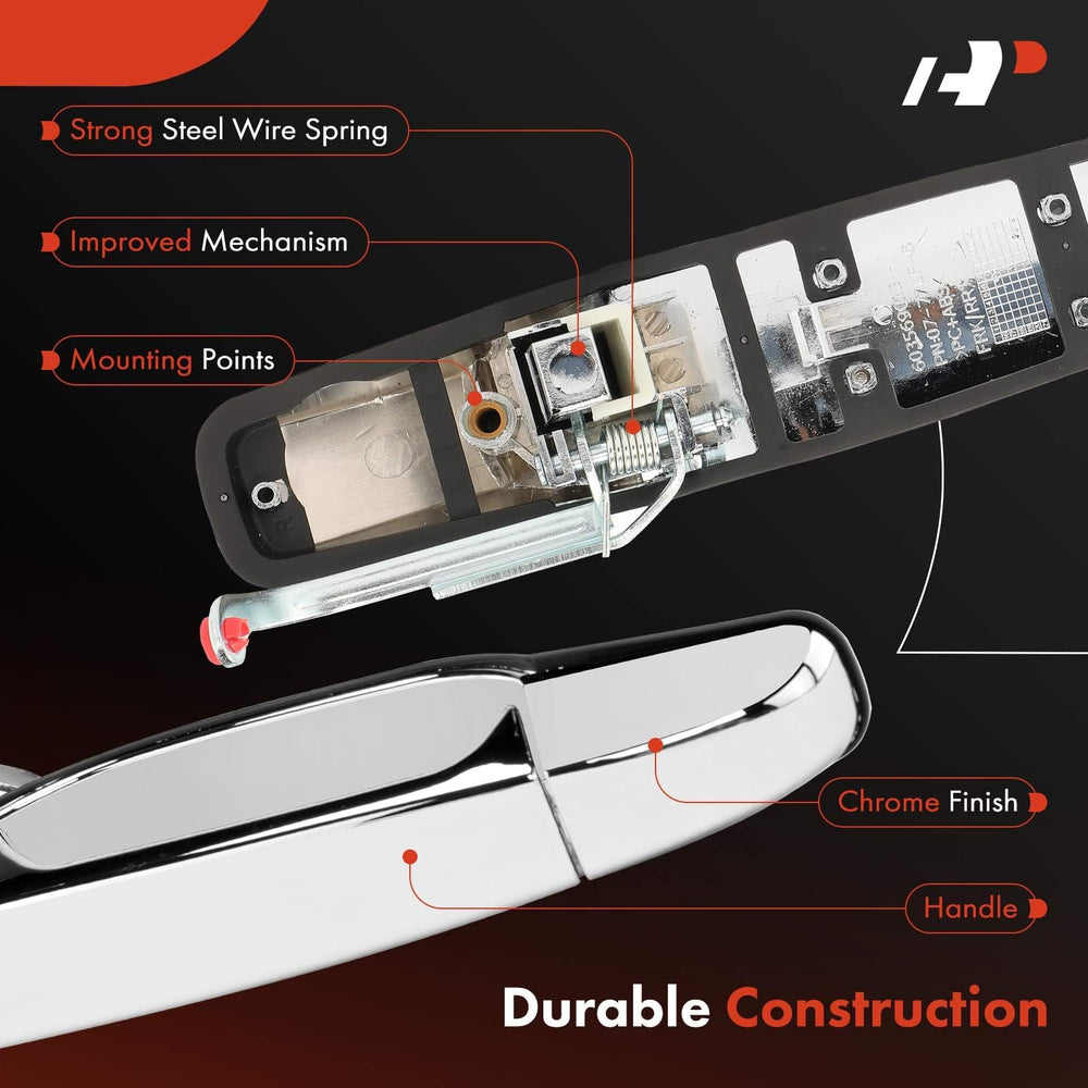 A-Premium handle installed on Silverado demonstrating OEM fit and visual restoration