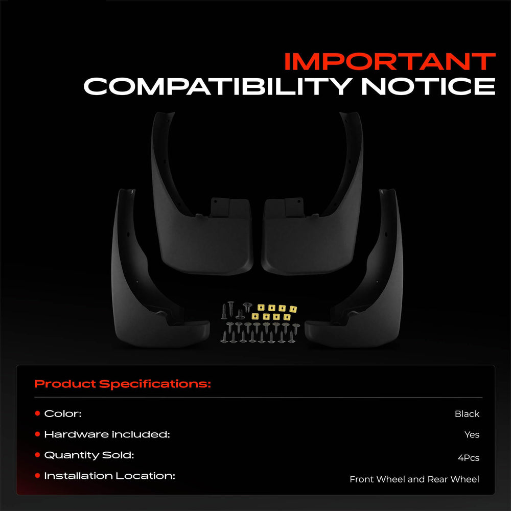 A-Premium rear right mud flap texture close-up showing wear resistance