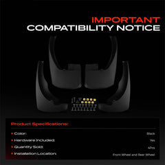 A-Premium rear right mud flap texture close-up showing wear resistance