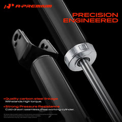A-Premium dust shield detail protecting piston rod from debris