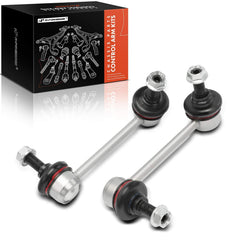 A-Premium front view of rear sway bar link showing fit and finish benefits