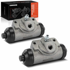 A-Premium front view of rear wheel cylinder showing mounting points and fitment benefits