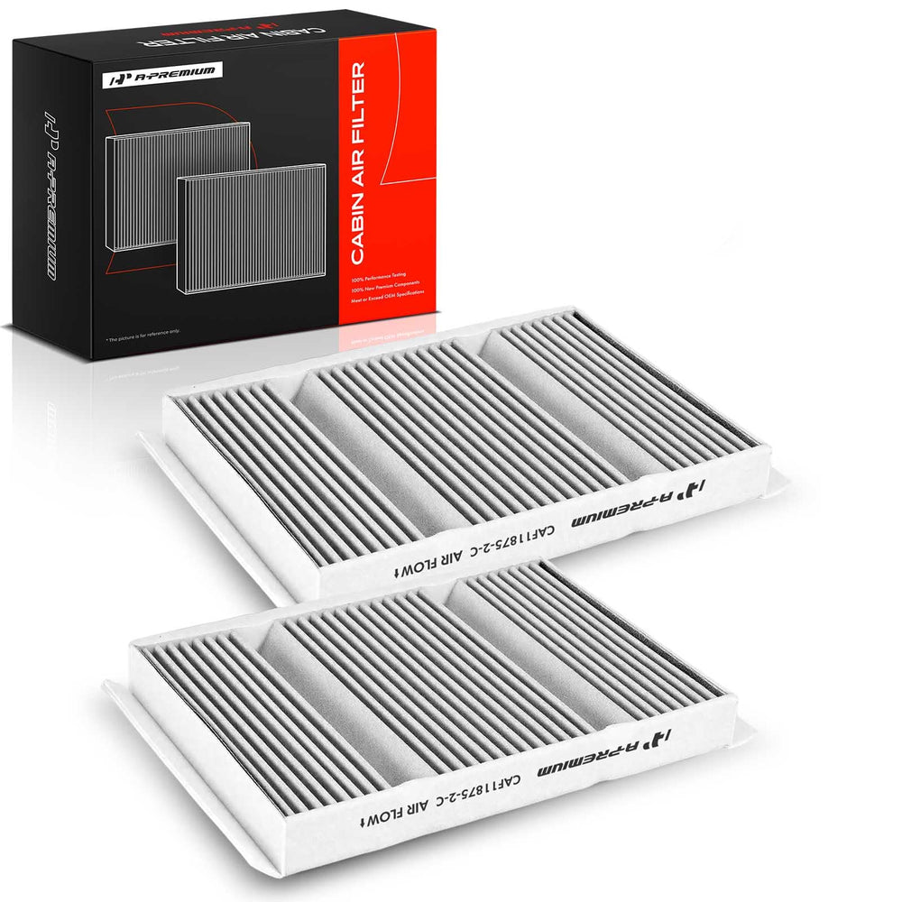 A-Premium filter label with reference numbers CF11875 and 2228300418 for verification