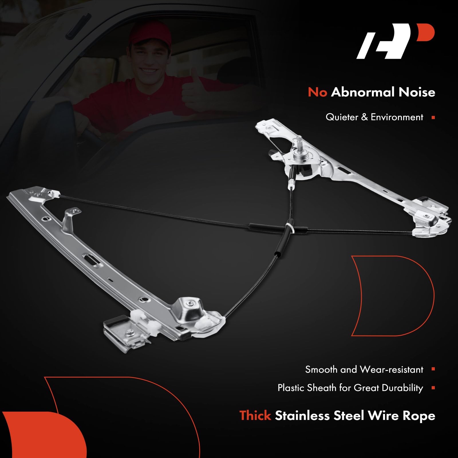 A-Premium regulator side profile with scale to confirm correct size fit
