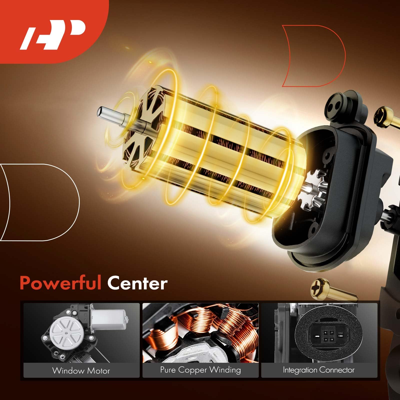 A-Premium regulator track and cable closeup showing smooth movement and durability