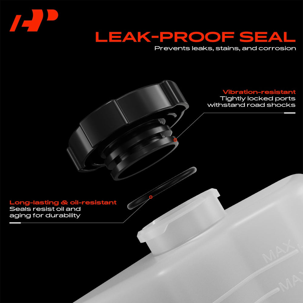 A-Premium reservoir installed under hood demonstrating direct-fit convenience