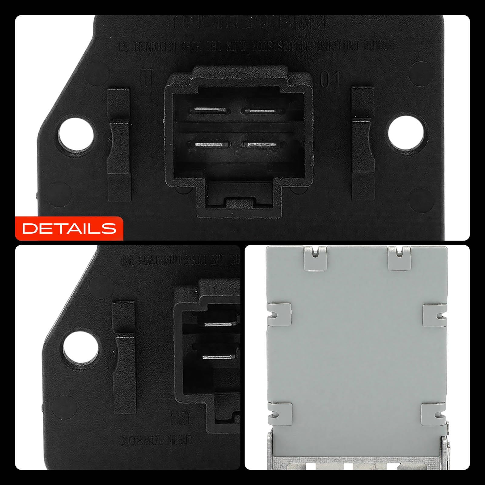 A-Premium resistor held in hand during installation showing user-friendly fit