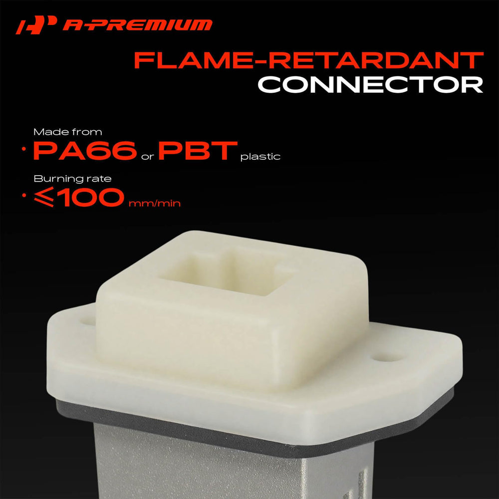 A-Premium resistor positioned near glovebox showing access advantage