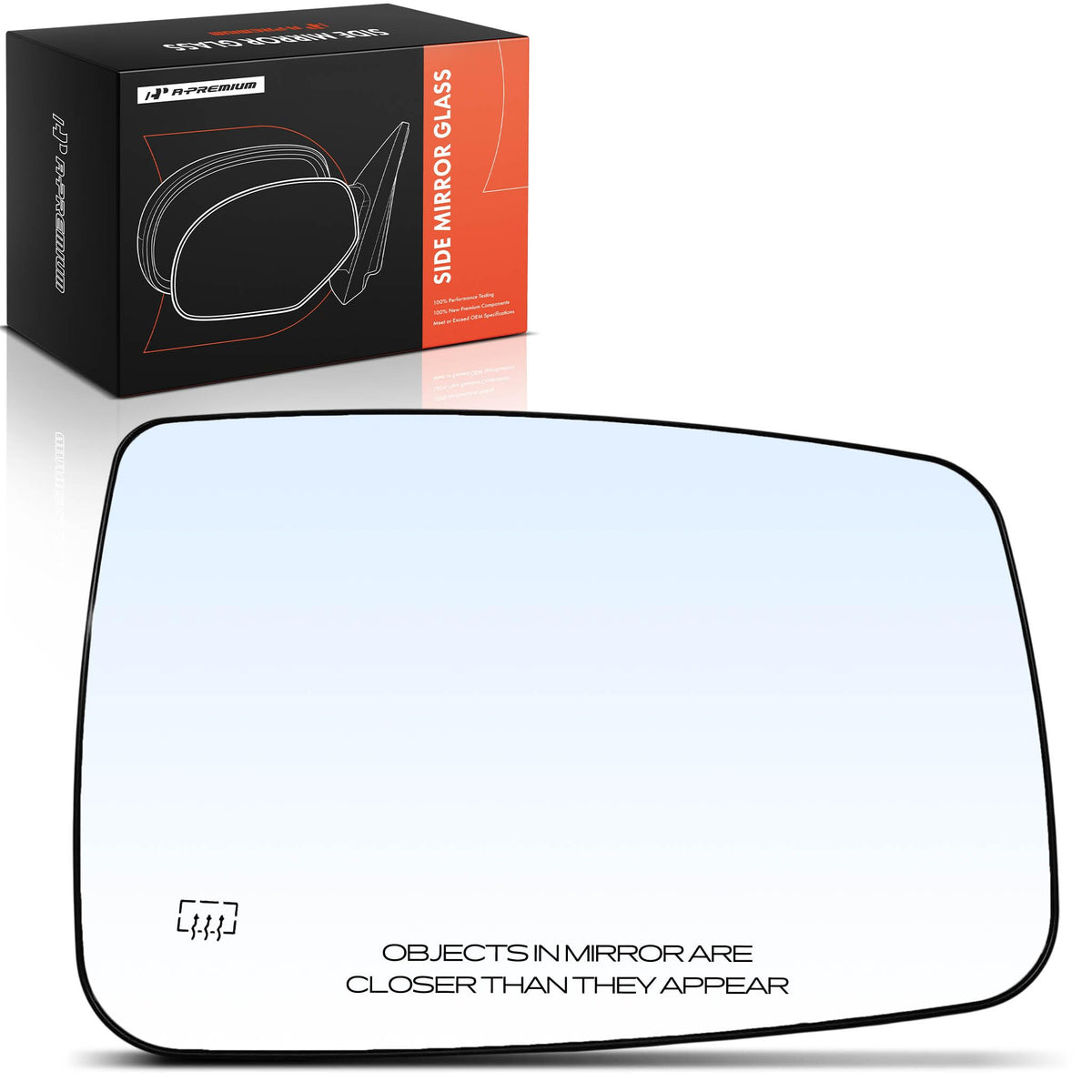 A-Premium front glass close-up showing clean surface and improved visibility