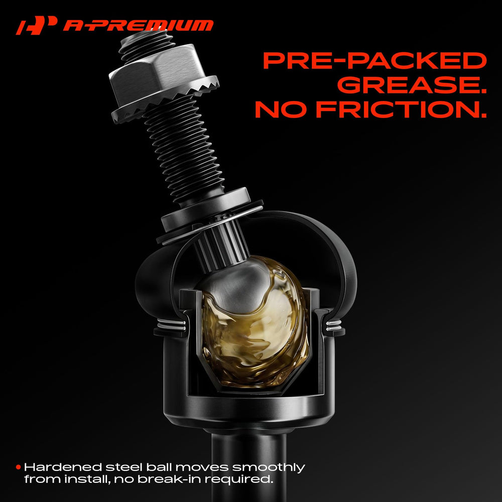 A-Premium rubber dust boot detail protecting joint from dirt for extended life