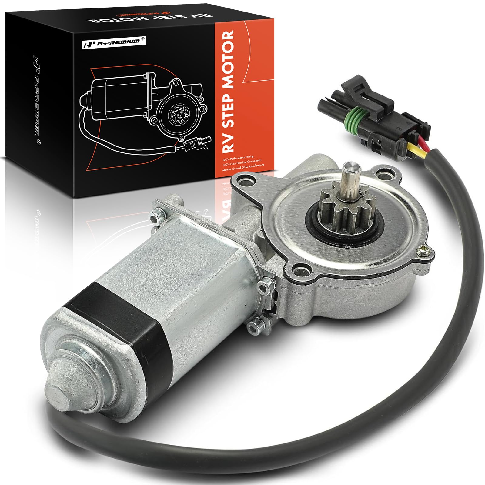 A-Premium front view of motor showing compact design and easy replacement benefit