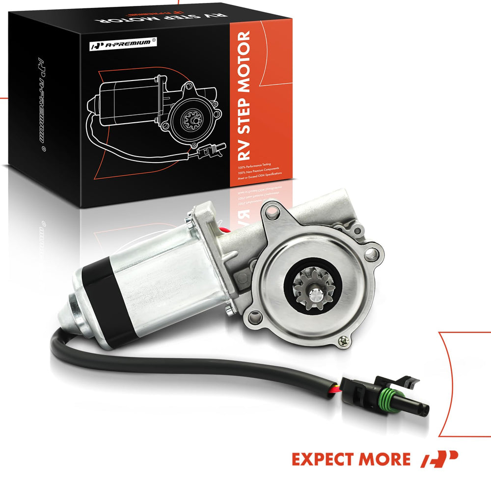 A-Premium motor on RV entry showing improved convenience and safer access