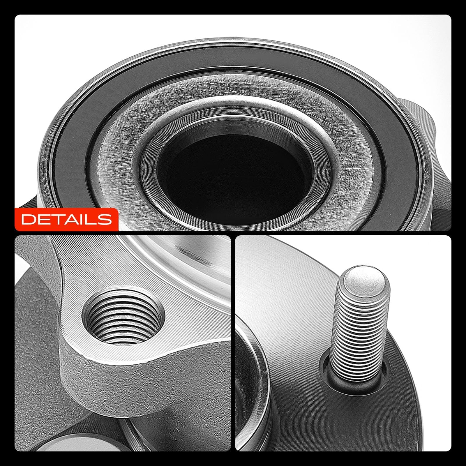 A-Premium hub beside a ruler showing scale for easy fitment confirmation