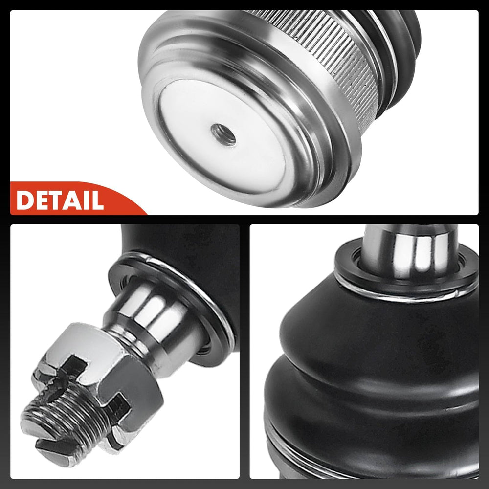 A-Premium ball joint next to coin for scale showing compact, direct-fit replacement size