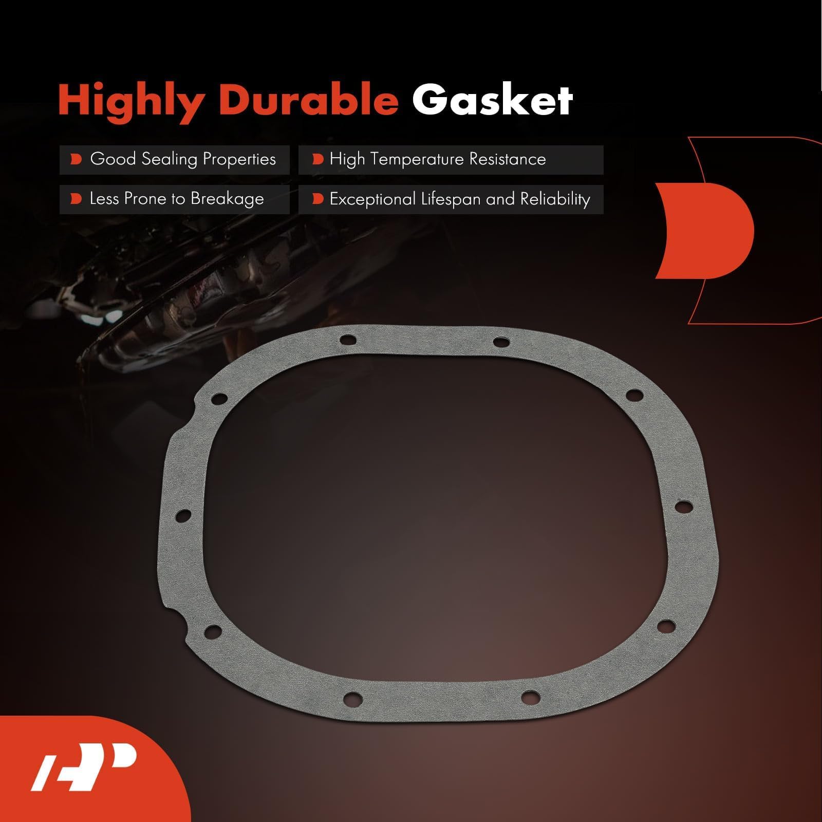 A-Premium next to ruler for scale to confirm 8.8-inch ring gear coverage and bolt spacing clarity