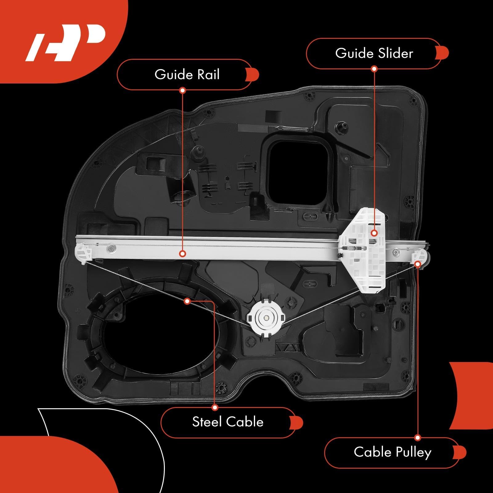 A-Premium regulator next to ruler showing precise sizing for correct fitment