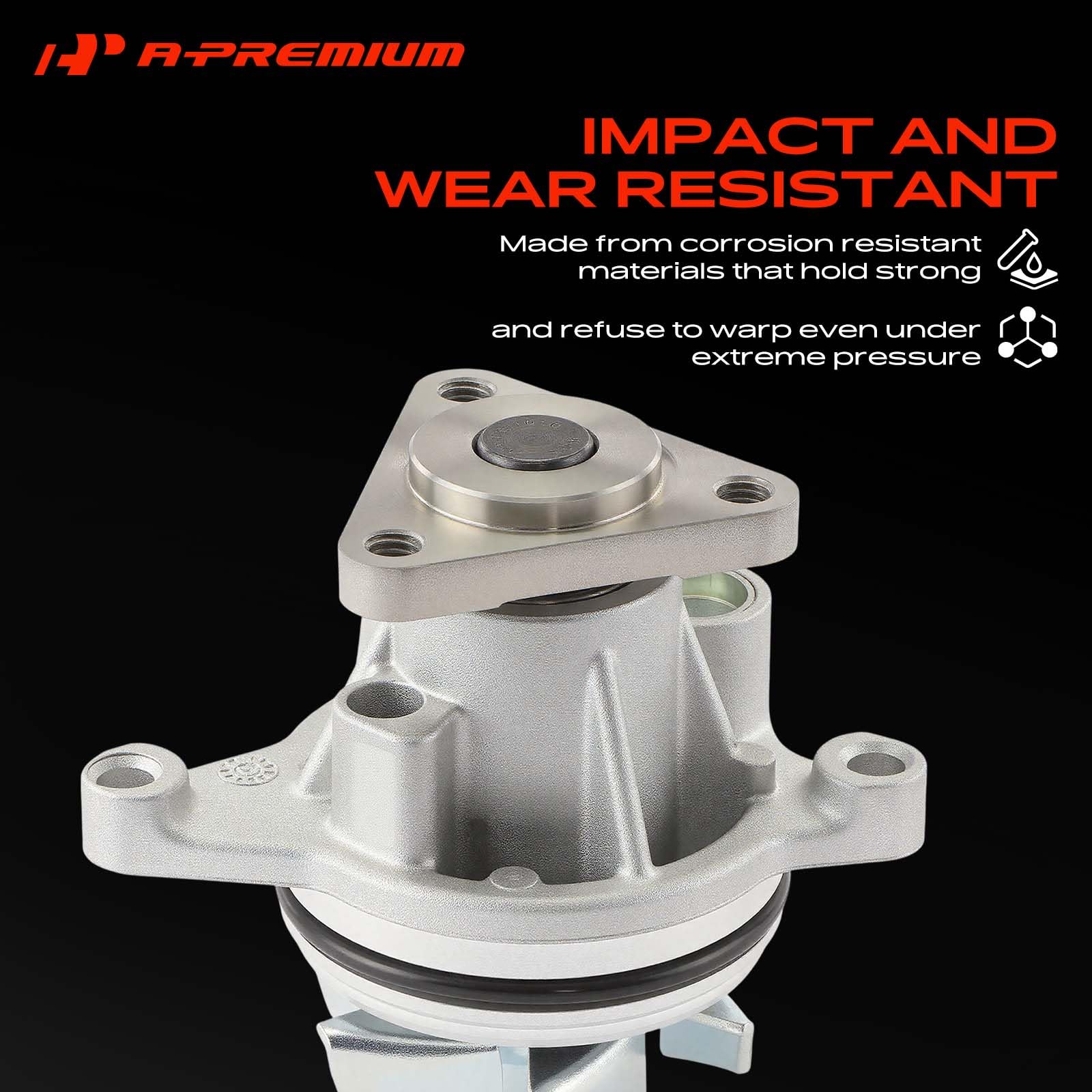 A-Premium seal and gasket area emphasizing leak prevention benefit