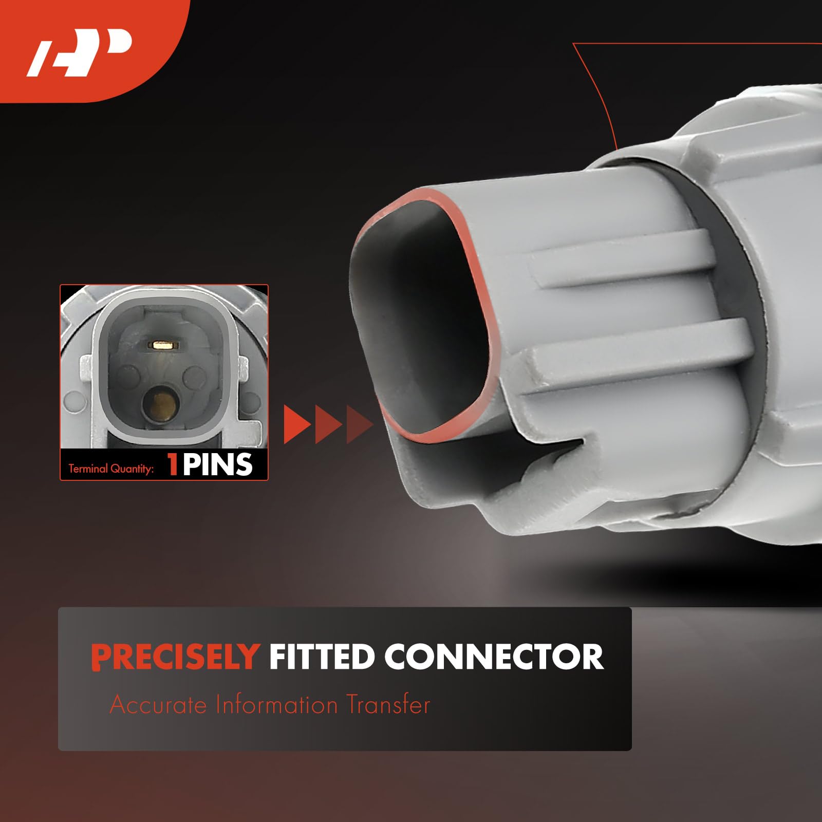 A-Premium sender beside ruler showing dimensions for fast fit verification