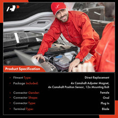 A-Premium camshaft position sensor close-up showing housing detail and reliable fitment