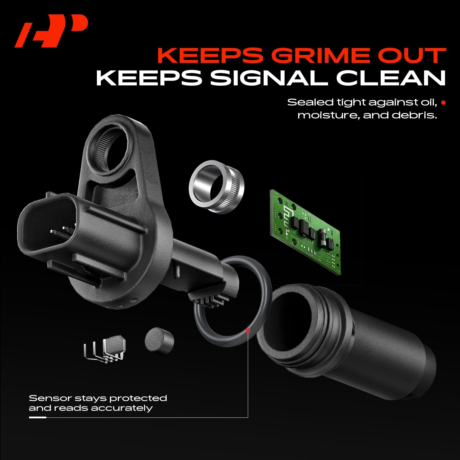 A-Premium sensor in hand to show scale and ease of handling
