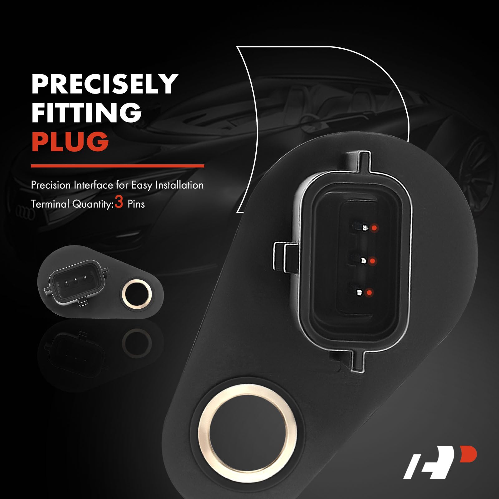 A-Premium sensor held in hand showing compact size for easier installation