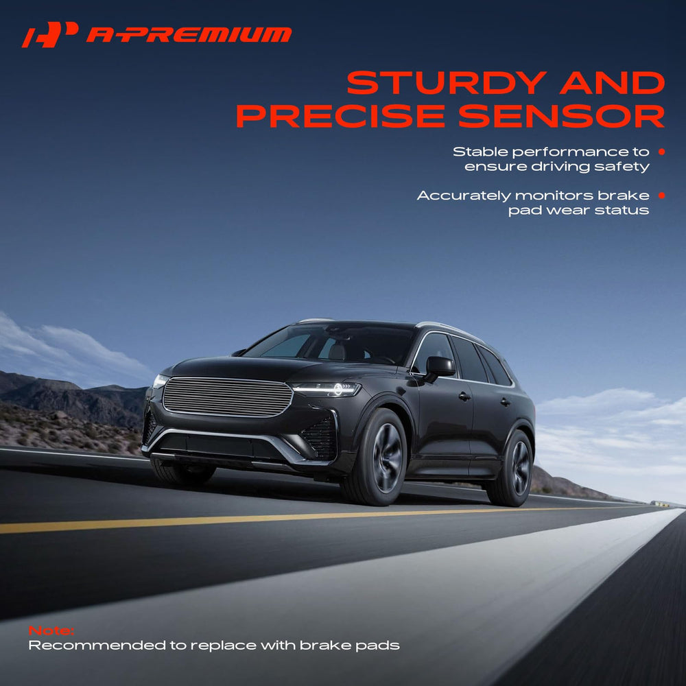 A-Premium sensor label with reference numbers for easy verification