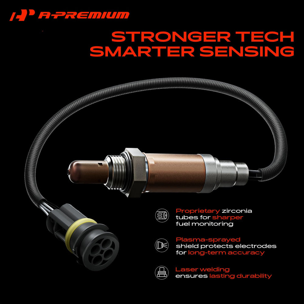 A-Premium sensor threaded base detail highlights secure exhaust mounting